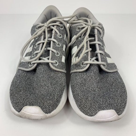 Adidas Cloudfoam Women's QT Racer 2.0 Shoes in Grey/White Size 7 - Picture 4 of 9